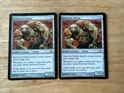 Mtg - Battered Golem X2 - Fifth Dawn - Lp - Image 1