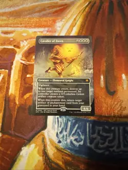 Cavalier of Dawn (Borderless) Special Guests Regular Non-Foil Near Mint - Image 3