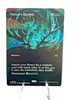 Nature's Rhythm (Borderless) Tarkir: Dragonstorm Foil - Image 1