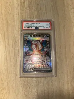 Pokemon SV Scarlet Violet Obsidian Flames SIR Charizard ex 223/197 PSA 9 - Image 1