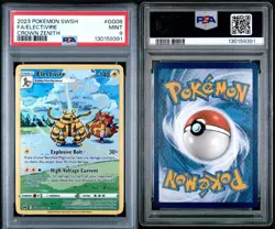 Pokemon TCG Electivire GG08/GG70 Crown Zenith: Galarian Gallery Holo Mint PSA 9 - Image 3
