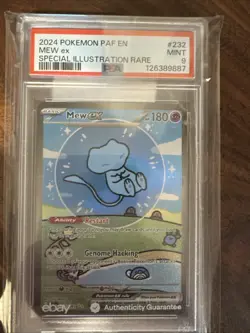 Pokemon TCG Mew EX 232/091 Sv: Paldean Fates Bubble Mew Sir - Image 1