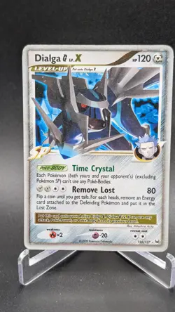 Pokemon TCG - Dialga G LV.X 122/127 - Ultra Rare Platinum: Base [Moderate Play] - Image 1