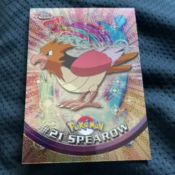 2000 TOPPS CHROME POKEMON T.V. #21 SPEAROW - Image 1