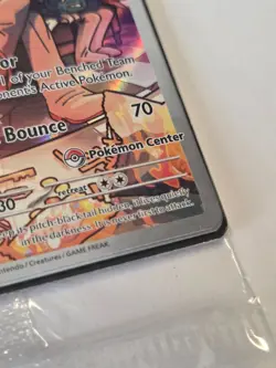 Team Rocket's Wobbuffet SVP203 Destined Rivals Pokemon Center Stamp Sealed Promo - Image 2