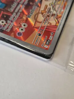 Team Rocket's Wobbuffet SVP203 Destined Rivals Pokemon Center Stamp Sealed Promo - Image 3