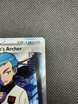 Pokemon TCG Team Rocket's Archer 223/182 Destined Rivals Ultra Rare Holo NM - Image 5