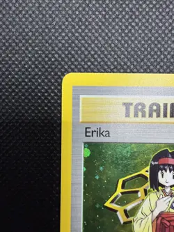 2000 Pokemon Gym Heroes Trainer Erika Unlimited Holo 16/132 MP - Image 5