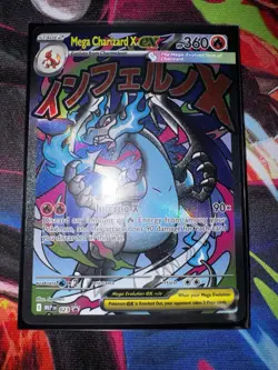 Mega Charizard X ex #23 Promo Phantasmal Flames UPC Pokemon TCG NM - Image 1
