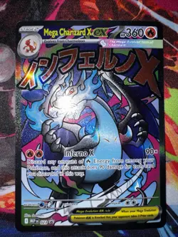Mega Charizard X ex #23 Promo Phantasmal Flames UPC Pokemon TCG NM - Image 2