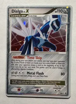 Dialga LV.X DP17 Diamond & Pearl Black Star Promo Rare Holo NM Pokemon TCG 2008 - Image 1