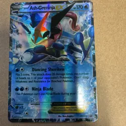 Pokemon TCG Ash-Greninja-EX XY XY133 Holo Promo 2016 - Image 1