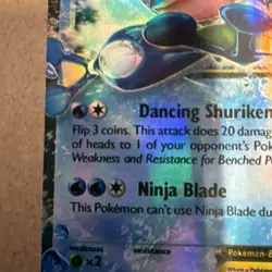 Pokemon TCG Ash-Greninja-EX XY XY133 Holo Promo 2016 - Image 5