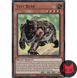 Yugioh Test Bear SUDA-EN018 Ultra Rare 1st Edition NM - Image 1