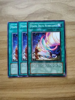 Yu-Gi-Oh! - Ojama Delta Hurricane!! 3X - Full Playset - Image 1