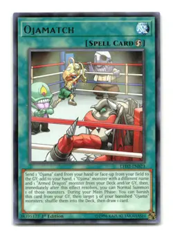 Ojamatch - LED2-EN023 1st Edition Rare - YuGiOh-LP - Image 1
