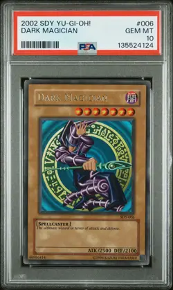 Dark Magician SDY-006 Ultra Rare Unlimited Yugioh PSA 10 *124 - Image 1