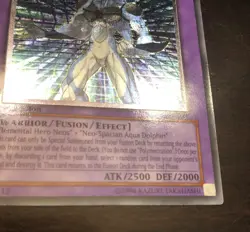 Elemental Hero Aqua Neos POTD-EN031 YuGiOh! ULTIMATE RARE 1st Edition NM x1 NEW - Image 4