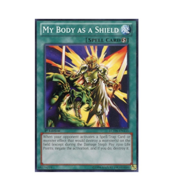 My Body as a Shield Yu-Gi-Oh! LCYW-EN135 1st Common - Image 1