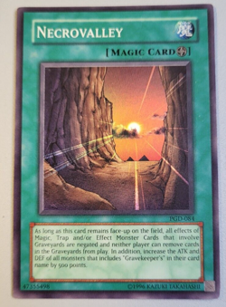 Yugioh - Necrovalley PGD-084 - SUPER RARE VG CONDITION - Image 1
