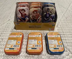 One Piece Card Game Tin Pack Set Vol.2 TS-02 | Lot Of 10 Tins | English - Image 2