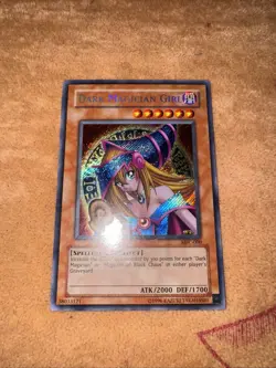 🔥 YUGIOH Dark Magician Girl MFC-000 SECRET RARE ORIGINAL Magician's Force LP/NM - Image 1