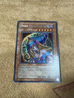 🔥 YUGIOH Dark Magician Girl MFC-000 SECRET RARE ORIGINAL Magician's Force LP/NM - Image 3