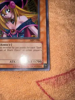 🔥 YUGIOH Dark Magician Girl MFC-000 SECRET RARE ORIGINAL Magician's Force LP/NM - Image 5