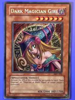 Yu-Gi-Oh! TCG Dark Magician Girl Magician's Force MFC-000 Unlimited Secret Rare - Image 1