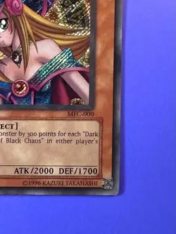 Yu-Gi-Oh! TCG Dark Magician Girl Magician's Force MFC-000 Unlimited Secret Rare - Image 2