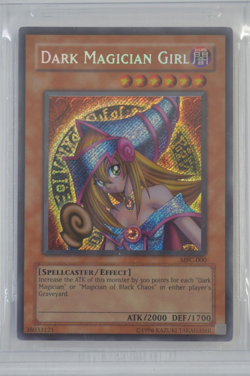 2003 YuGiOh DARK MAGICIAN GIRL MFC-000 (BGS 9 MINT) - Secret Rare - Image 4