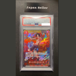 PSA 10 Ace OP02-013 SR SP Alt Art Two Legends OP-08 ONE PIECE Card Japanese - Image 1