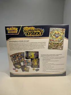 Surging Sparks Pokemon Center Elite Trainer Box ETB Factory Sealed New - Image 2