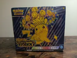 Surging Sparks Pokemon Center Elite Trainer Box ETB Factory Sealed - Image 2