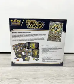 Surging Sparks ETB Pokemon Center Elite Trainer Box Brand New & Factory Sealed - Image 4