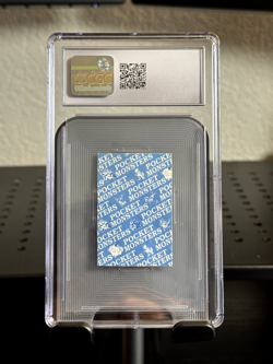 Pokemon Blastoise 1997 Mini CoroCoro Karuta Hand Cut cgc 8.5 graded pop 3 - Image 2