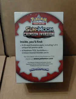 Pokemon Sun & Moon Crimson Invasion Prerelease Box - Factory SEALED - Image 4