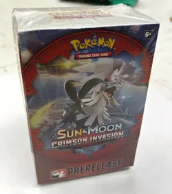 Pokemon Sun & Moon Crimson Invasion Prerelease Kit Build and Battle Box Sealed - Image 1