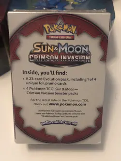 Pokemon TCG: Sun & Moon Crimson Invasion Prerelease Box Brand New Sealed 🔥 820650832635 - Image 2