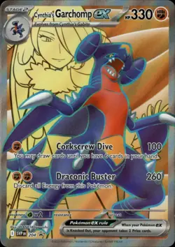 Cynthia's Garchomp ex Holo Promo SV: Scarlet & Violet Promo Cards 204 NM - Image 1
