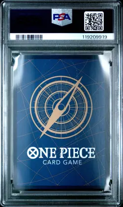 2024 ONE PIECE ST01 007 OP06 WINGS OF THE CAPTAIN NAMI TREASURE RARE PSA 10 - Image 2