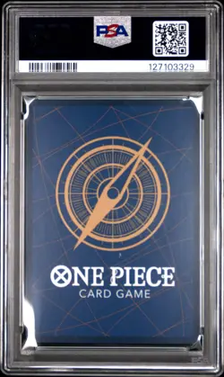 2024 ONE PIECE OP06-WINGS OF THE CAPTAIN TREASURE RARE #007 NAMI PSA 9 - Image 2