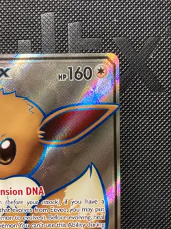 Eevee GX SM242 Black Star Promo Pokemon Card Full Art - Image 4