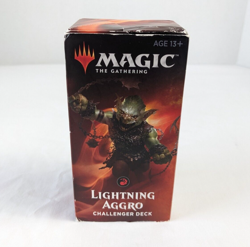 MTG CCG TCG Card Game Challenger Deck LIGHTNING AGGRO Used COMPLETE WotC G/VG - Image 1