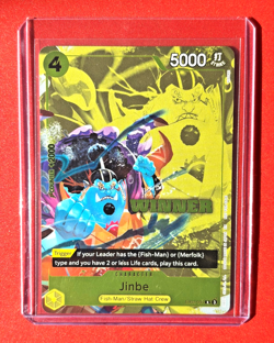 One Piece Winner Card Jinbe Winner Pack 2025 Vol 3 Foil EB02-055 R - Image 1