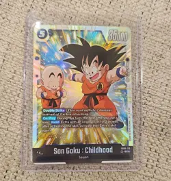 Son Goku : Childhood FB06-119 Secret Rare Dragon Ball Card Rivals Clash - Image 1