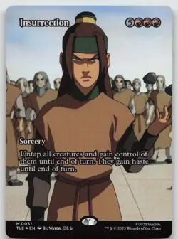Insurrection (Borderless) M Foil Avatar: The Last Airbender: Eternal-Legal 31 NM - Image 1