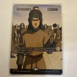 Insurrection (Borderless) (Foil) MTG Avatar: The Last Airbender - NM - Image 1