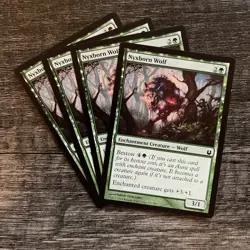 MTG 4x Nyxborn Wolf x4 LP Born of the Gods - Image 1
