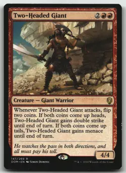 Two-Headed Giant R Dominaria 147 LP - Image 1